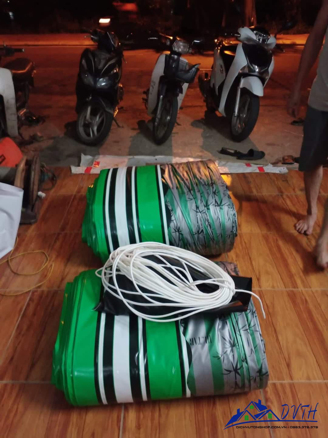 May bạt mái che tại Nam Định